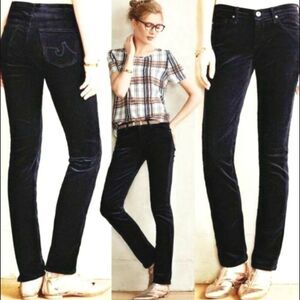 Adriano Goldschmied The Stilt Cigarette‎ Leg Corduroy Sz 27R Black Dailywear